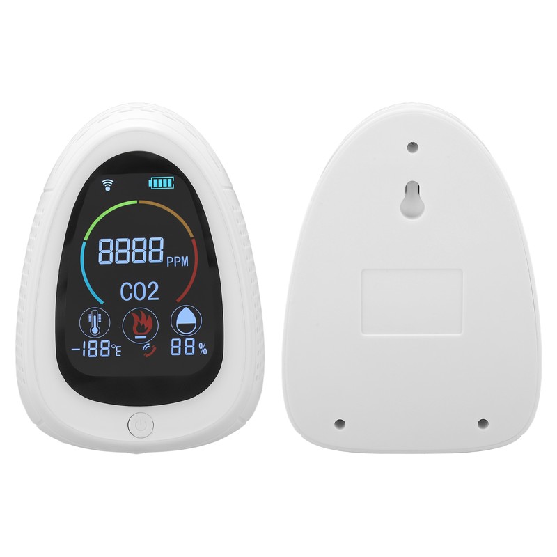 Carbon Dioxide Detector Intelligent WIFI Connect Carbon Dioxide Smoke Alarm