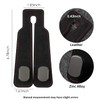 KINIVA Car Seat Headrest Storage Hooks, Set of 2, Suede