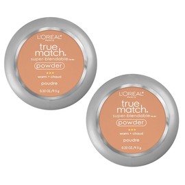 Revitalift Pack of 2 L'Oreal Paris True Match Super-Blendable Powder, Suntan W5.5