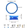 QWORK® 3D Printer Kit, PTFE Tube for 1.75mm Filament with