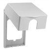 Heyiarbeit Weatherproof Cover Plug in Use Outlet Receptacle Protector 5.59"x3.27"x1.89"(LxWxH)