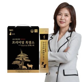 Kim So-hyung's studio (Hyundai Home Shopping) Kim So-hyung Wonbang Premium Black Goat Essence Stick 1 box (90 packs) / (현대홈쇼핑) 김소형원방 프리미엄 흑염소 진액스틱 1박스(90포)