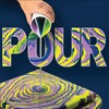 FolkArt, 3-Slotted Drizzle Divided Cup Perfect for Fluid Paint Pouring