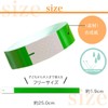Rimikuru 1000 Pcs Disposable Wristbands Fluorescent Waterproof Solid Color Wristbands