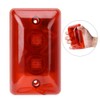 Sonew 12V Wired Alarm Strobe Siren Sound Siren Flashing Flashing