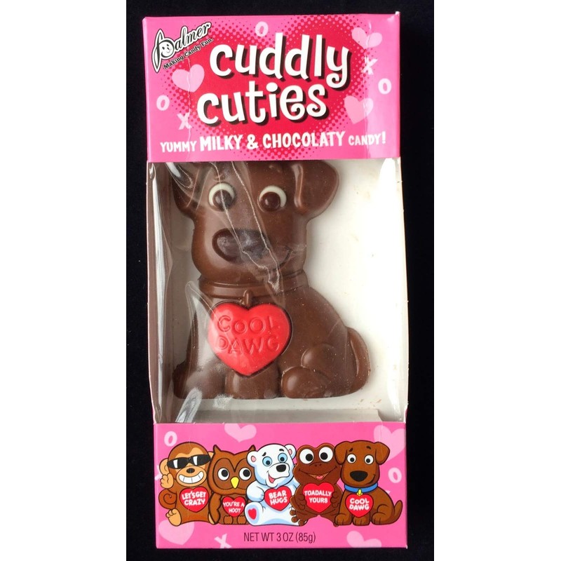 Palmer Valentine's Day Cuddly Cuties Puppy Yummy Milky & Chocolaty
