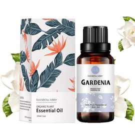 Gardenia Essential Oil, 100% Pure Diffuser Oil Gardenia Oil for Diffuser, Massage, Skin Care, Yoga, Sleep - 30ML