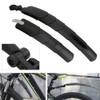 Alomejor Telescopic Folding Bike Mudguard Set Plastic Outdoor Mudguard Bicycle