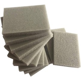 myoseya Sponge File Sponge Abrasive Set Sponge Paper Sanding Sponge Aluminum Oxide Woodworking Tool 300-400# Set of 10
