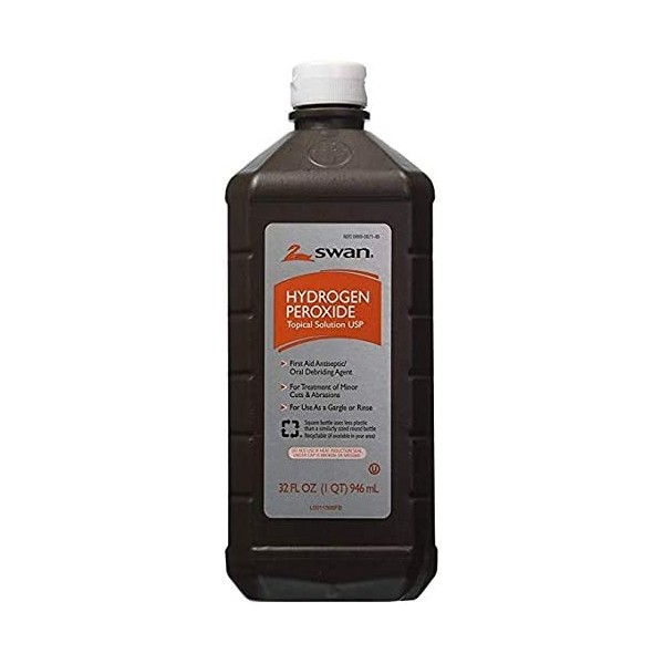 Hydrogen Peroxide Antiseptic Solution 32 Fl. Oz (Pack of 1)