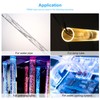 sourcing map Acrylic Pipe Clear Rigid Round Plastic Tube 6mm(1/4