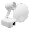 Floxite 15X Supervision Magnifying Mirror Light, Dove White