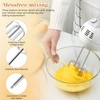 Abaodam Repuestos para Batidora de Mano 2 Pcs Acero Inoxidable