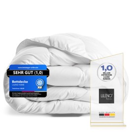 LILENO HOME Duvet 200 x 200 cm [Pack of 2] – All-Year Duvet 200 x 200 cm for a Restful Sleep – Summer Winter Bed Blanket 200 x 200 cm Boil-proof up to 95 °C – Allergy Sufferers Quilt