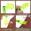 sourcing map 2 Pcs Green Plastic Guitar String Winder Speed