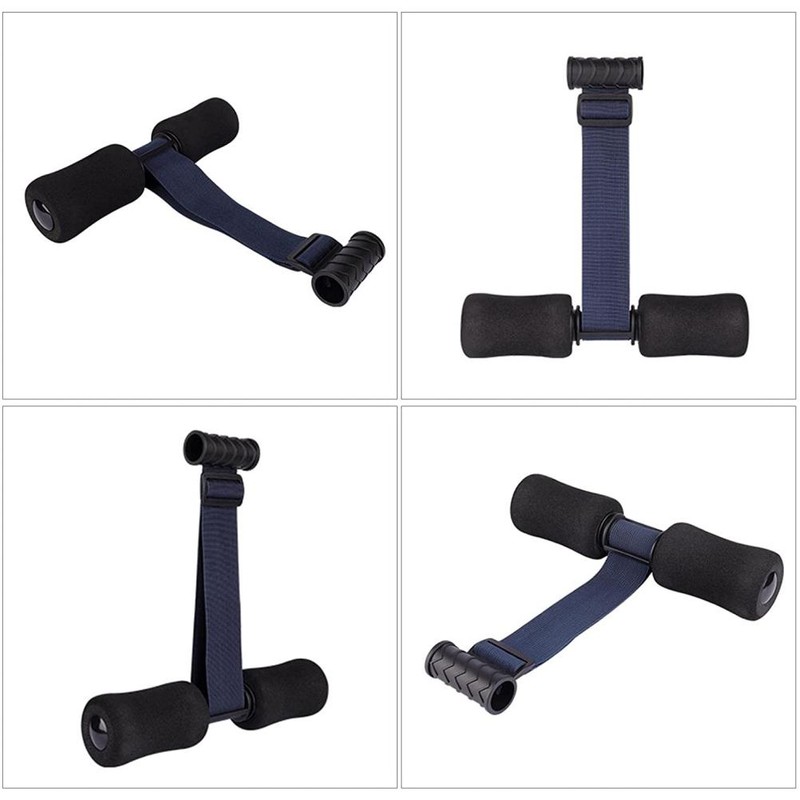 Hamstring Curl Strap Portable Adjustable Sit Up Exercise Training Assistant