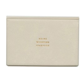 [HIGHTIDE] Hi-Tide Passbook Case, Classic White, GB183 W6.1 x H4.0 x D0.3 inches (156 x 101 x 8 mm)