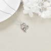 POPLYKE Ladybug Necklace for Women Sterling Silver Grandma I Love