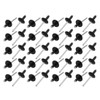 sourcing map Aluminium Open End Large Flange Blind Rivets 4.8