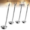 TANCUDER 4 PCS Soup Ladle Stainless Steel, 1/2/3/4 oz Sauce