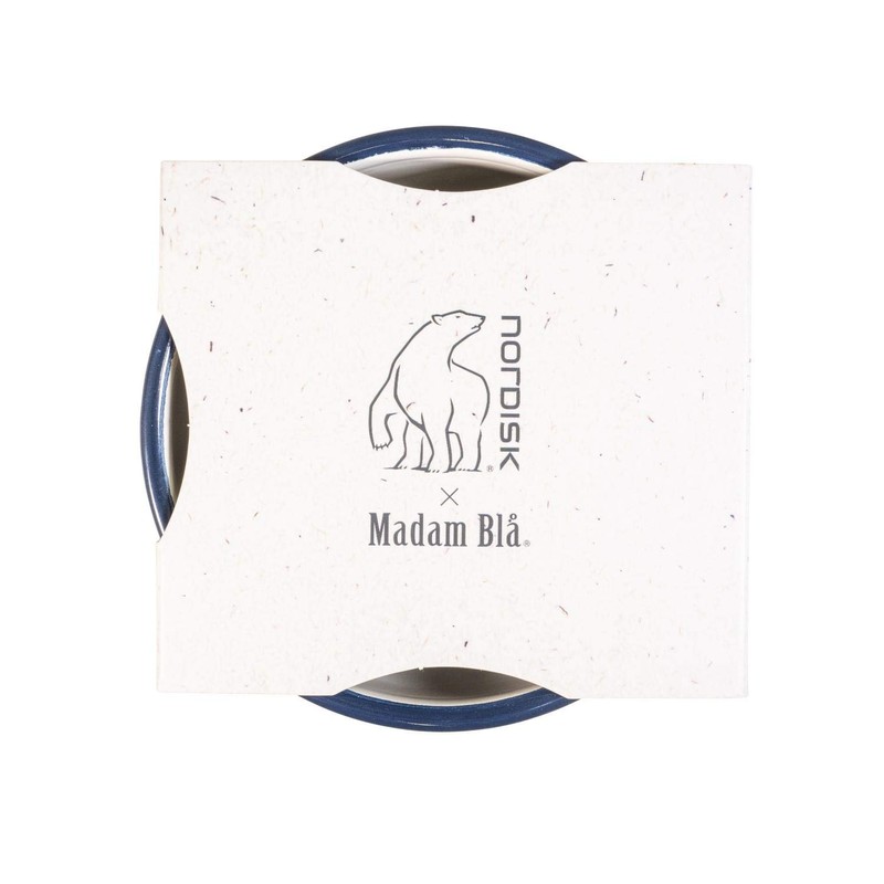 NORDISK 119088 Madam Bla Bowl for Outdoor Camping Enam/Madam Blue