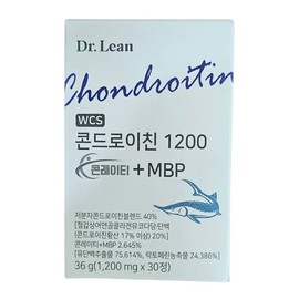 Dr.Lin Chondroitin 1200 Conrate + MBP 1200mg x 30 tablets 1 unit / jh / 닥터린 콘드로이친 1200 콘레이티 + MBP 1200mg x 30정 1개 / jh