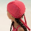 Playshoes Girl's UV Sun Protection Polka Dot Swim Headscarf Cap,