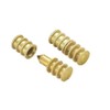 ZYAMY 15pcs Brass Table Leaf Dowel Pin Table Bolt Sleeve