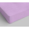 MB Home Italy B-ST-MX-2P-04 Max Color Fitted Sheet, Lilac, Double