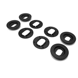 Volkswagen Original VW Floor Mats Mounting Kit Rotary Toggle Oval 3D0061795 71N