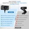 Eye Contact Webcam for PC & Mac, 1080P Center Cam