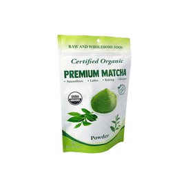 Cherie Sweet Heart Matcha Green Tea Powder - USDA Organic, Smoothies, Lattes, Baking, Recipes - Antioxidant, Energy - 1 lb