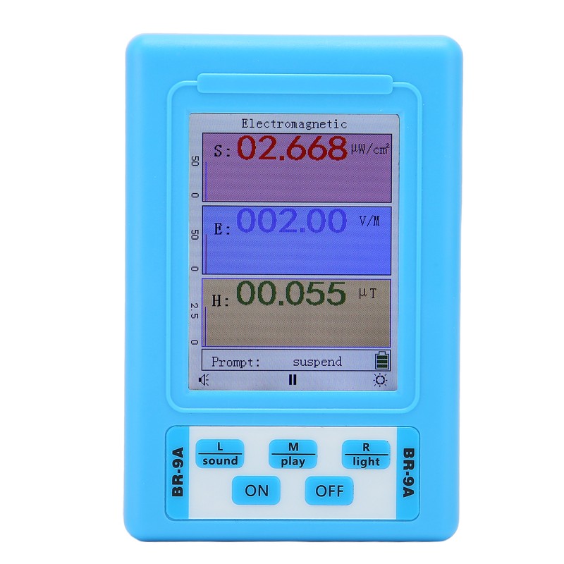 Electromagnetic Radiation ABS Detector Dual Purpose EMF Magnetic Field Tester