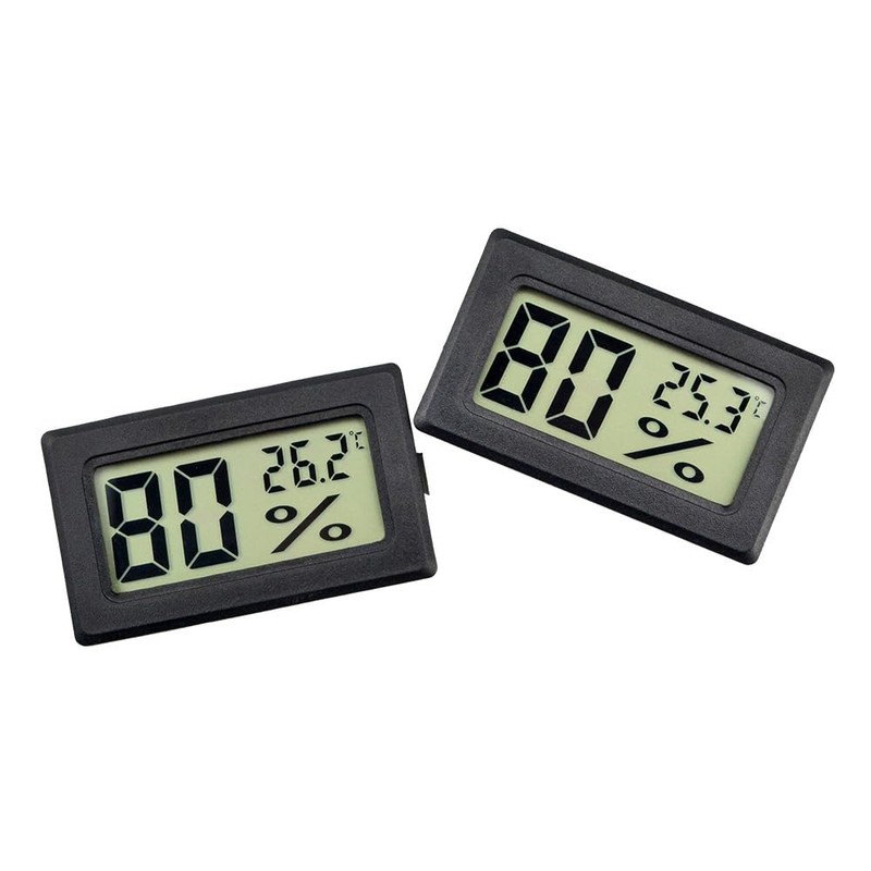 Digital Thermometer/Hygrometer, LCD Thermo-Hygrometer, Thermometer -50°C to 70°C, Indoor Thermometer