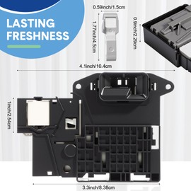 Relaxweex 2025 Upgrade EBF61315802 Washer Door Lock Switch MFG63099101 Washer Door Lock Strike Assembly Compatible with LG Kenmore Machine Switch Replace 2667085 AP5672154 PS7792232 EBF62534401