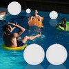 Solar Floating Ball Pool Light IP68 Water Resistant Brightness Adjustment