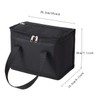 TEAMOOK Foldable Lunch Bag Insulated Lunch Box Water-Resistant Leakproof Soft