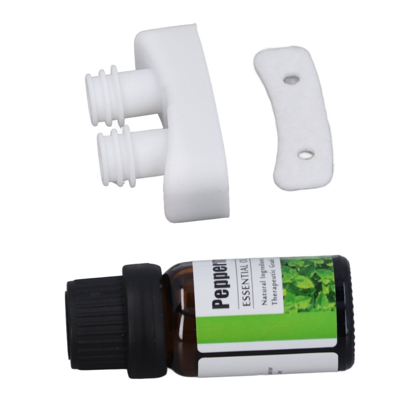Aromatherapy Inhaler Tube Portable Silicone Nose Aroma Diffuser with 10ml