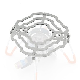 NEOROSS Titanium Trivet, Foldable, SOTO ST-310, ST-340, Snow Peak, GS-100R2, Titanium Mini Trivet, Stability Enhanced, Compact, Custom Parts, Camping, Outdoors, Storage Bag Included