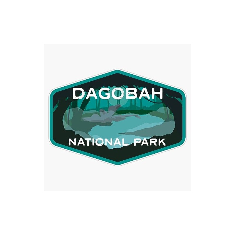 Dagobah Sticker Bumper Sticker Vinyl Decal 5"