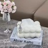 Cloud-Shaped Design Plastic Tissue Box Cover,20 * 14 * 10CM,Waterproof