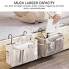 aimall Dormitory Bedside Storage Pocket, Hanging Basket Bedside Caddy, Bedside