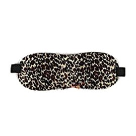 Happy Star® 3D Contoured Shape Sleep Masks Lightweight Eyeshade Comfortable Eye Masks for Travel Nap Shift Work (Leopard Print)