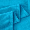 Aisbo Cuddly Fluffy Blanket Petrol Fleece Blanket Warm Sofa Blanket