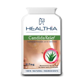 Healthia Candida Relief, 60 veg caps