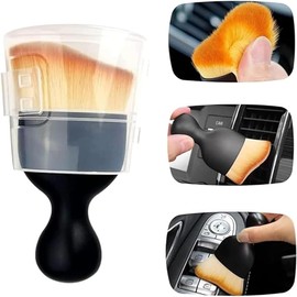 Car Interior Dust Brush, Car Detailing Brush, Soft Bristles Detailing Brush Dusting Tool for Automotive Dashboard, Air Conditioner Vents, Leather, Computer,Scratch Free (5)