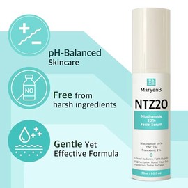 20% niacinamida + 2% ácido tranexámico + suero facial PCA de zinc para tonos desiguales, poros y piel propensa a manchas, suero facial hidratante con 