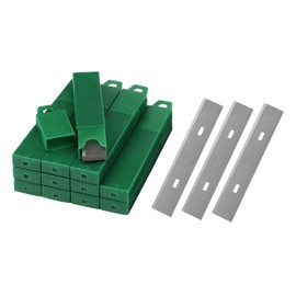 Scraper Blades 4 Inch, Katfort 120pcs Stainless Steel Razor Blades Replacement Scraper for Cleaning Glass Wallpaper Window Floor