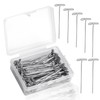 T Pins, 100 Pack 2 inch Sewing Pins for Blocking