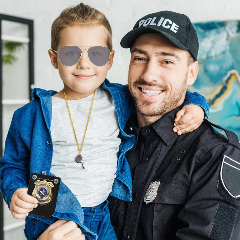 LOHAME Police Costume Children's Police Costume Police Accessories Police Officer